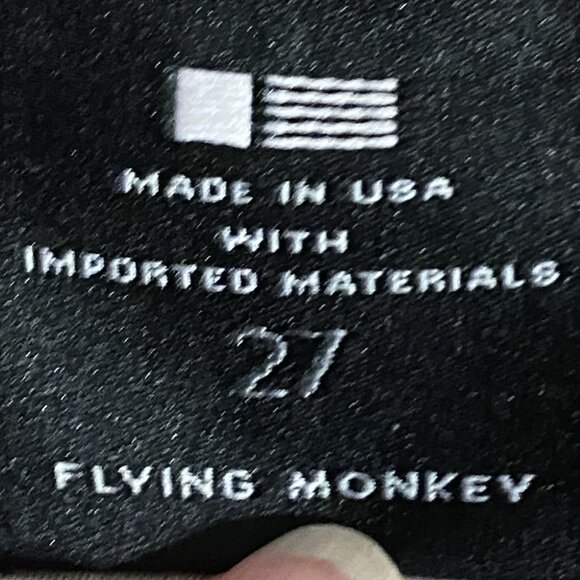 Flying Monkey Womens Size 27 Pants 27X30 Stretch - Picture 4 of 10